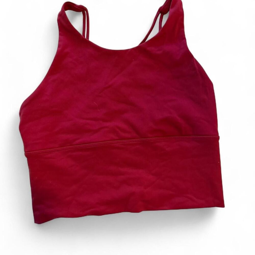 Dakine Women's Burgundy and Red Crop-top